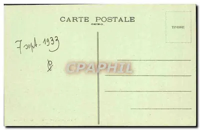 Kloster der Pierre-qui-Vire (Gartenseite) — Le Morvan Illustré — Rückseite
