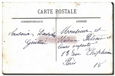 Lourdes — A Basílica e as Piscinas — Editor desconhecido, n° 45 — Verso