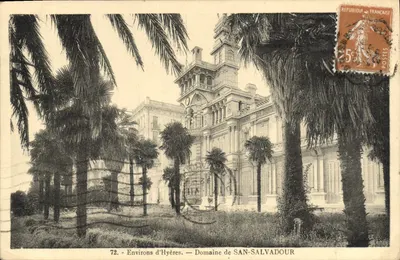 Arredores de Hyères — Domínio de SAN-SALVADOUR — HUE, editor de Hyères, n°72