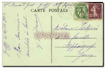 Gruffy - Most Abime — wydawca Gutton-Genevin, nr 12 — Rewers