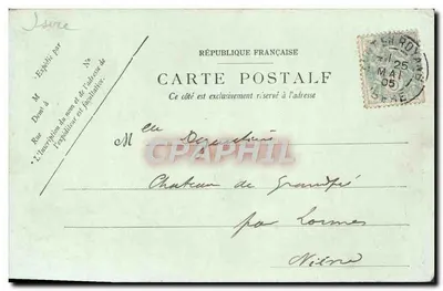 Os Grandes Goulets — A Roche fendue — O DAUPHINÉ — LL — Verso
