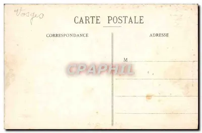 Épinal - Most Cours — A. Beutelleiller, fotograf i wydawca Épinal, nr 905 — Rewers