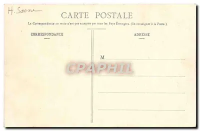 Servance (Haute-Saône) — Cachoeira do Saut de l'Ognon — Fotografia E. Notter, Thillot — Verso