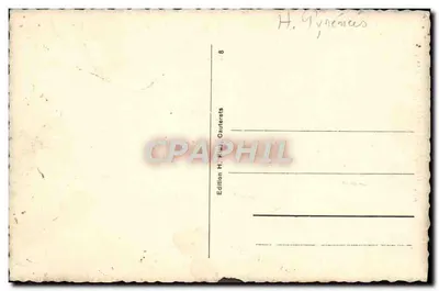 Cauterets e i Sommets neigeux — 194 — Edizione H. Rivuy, Cauterets — Verso