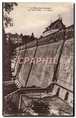 Les Settons — A Barragem — Le Morvan Illustré