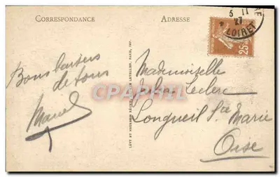 Montargis — Statua di Mirabeau — di Gaudez — LL. n°18 — Verso