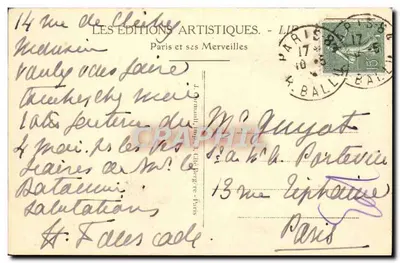 Paryż — Katedra Notre-Dame, parvis i Seina — LIP — Rewers