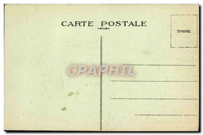 Belle-Île-en-Mer — Silueta de la Roca de la Reina Victoria — Colección Éditions de Belle-Île-en-Mer, n°54 — Reverso