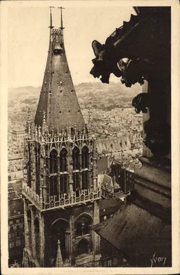 Rouen (Seine-Inférieure) — La Tour Saint-Romain — Éditions d'Art YVON