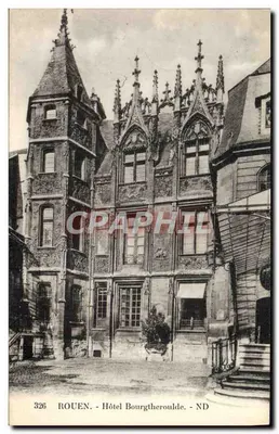 Rouen - Hôtel Bourgtheroulde - ND