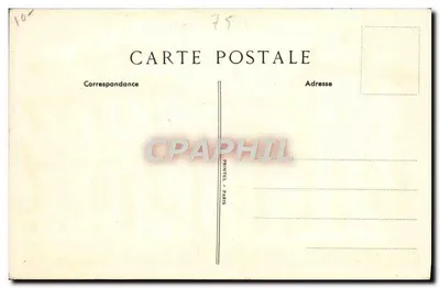 Kasa Oszczędności i Przyszłości w Paryżu — Centralna Kasa, 9 rue Coq Héron & 19 rue du Louvre — Rewers