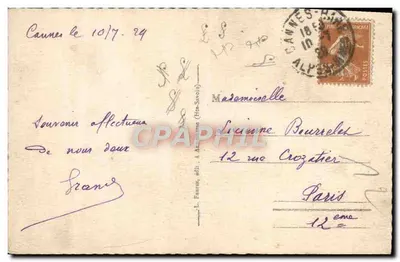 Annecy (Wysokie Sałwje) — Ogólny widok — L. France, wydawca, nr 1055 — Rewers