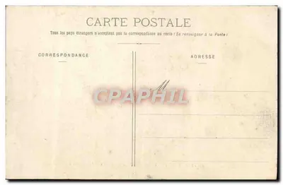 Bosque de Fontainebleau — Vista desde la Cruz del Calvaire — n° 85 — Reverso