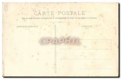 Foresta di Fontainebleau — La Table du Roi — Editore n. 121 — Verso