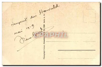 Hohwald — Widok z Melkereifelsen na wschód — Fotografia Hohwald, seria A nr 2399 — Rewers