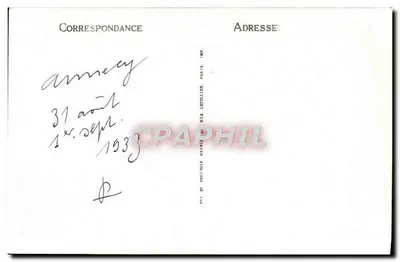 Annecy — Aleja Albigny i Promenada nad Jeziorzem — LL — Rewers