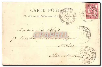 Créteil — As Margens da Marne — Lucienne para Emile — Verso