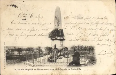 Champigny — Monumento dos Mobiles da Côte-d'Or