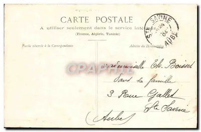 Pau — Vista generale presa da Jurançon — L. François, n°1 — Verso
