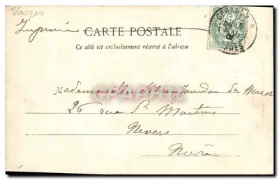 Uitzicht op de Vallei van Epinal genomen vanaf het Fiscal — Remiremont — Imp. Ad. Welck, Saint-Dié, N° 4723 — Achterkant