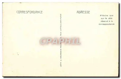 Marselha — O Forte Saint-Jean — LL n°247 — Verso