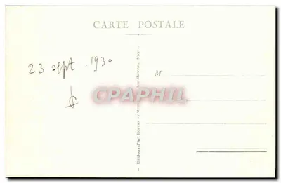 Juan-les-Pins — Vista Geral — RM, n° 612 — Verso