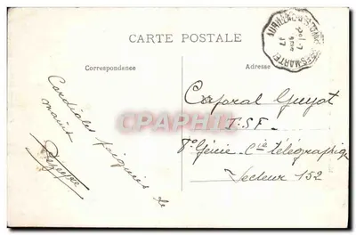 Autoire - Vista geral e Castelo dos Ingleses — Le Lot Pittoresque, n°132 — Verso