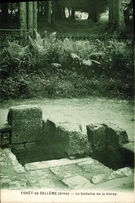 Floresta de Bellême (Orne) — A fonte da Herse