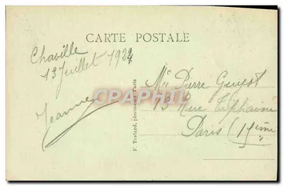 Chaville — Floresta de Meudon, L'Étang des Écrevisses — E. M. (editor) — Verso