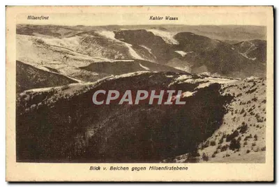 Vista das montanhas de Hilsenfirst e Kahler Wasen — Felix Lüth, Strasbourg
