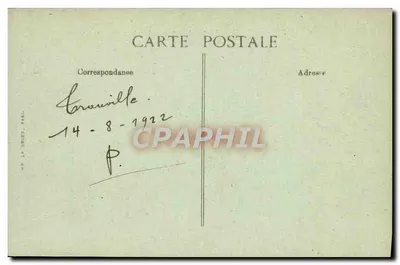 TROUVILLE — Sortie de Barque de pêche par gros temps — La Haye, n° 259 — Verso