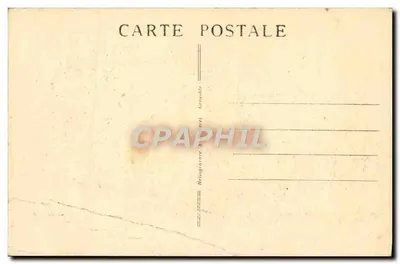 Grenoble - Os Velhos Bairro e as Alpes — editor Bellegance & Siret, n° 10.566 — Verso