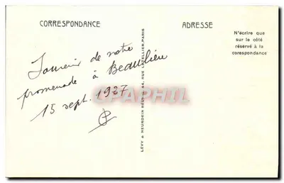 Beaulieu — Ogólny widok — LL — Rewers