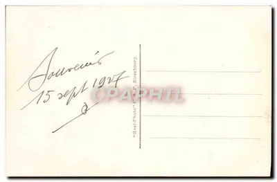 NICE - Promenada Anglijska — Stara pocztówka n°241, wydawca C.A.P. Strasbourg — Rewers