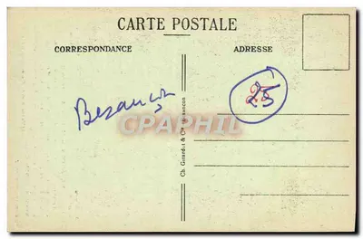Besançon — Relógio Astronômico — Edição Brandibas-Goudey — Verso