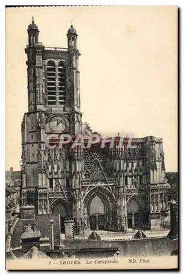 Troyes. La Cathédrale — ND. Phot