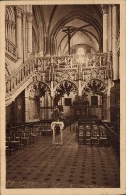Intérieur de la cathédrale de Troyes — Jubé de la Madeleine — Éditions OGE - Sainte-Savine (Aube)