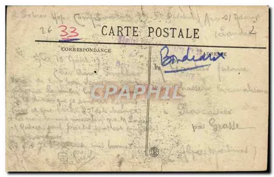 Bordeaux — As Colunas Rostrais — SVI — Verso