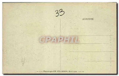 Bordeaux — Wieża Pey-Berland — C.B. nr 112 — Rewers