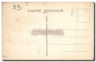 Bordeaux — Allées de Tourny — M.D. — Achterkant
