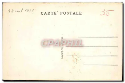 Côte d'Émeraude — Wyspa Grouin — Cáncale — Wydawca Lôte, n° 2544 — Rewers