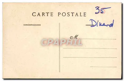 Dinard — La Malouine — G.F. — Côte d'Émeraude — Rewers