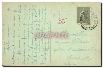 Rennes — Nowy Ogród Thabor i Ogólny Widok Rennes — Wydawca: 1194 — Rewers
