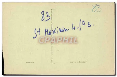 Saint-Maximin-la-Sainte-Baume — Reliquia Świętej Marii Magdaleny, wykonana przez Didrona, artystę z Paryża, na rysunkach Révoil (brąz złoty, styl XIII wieku) — Rewers