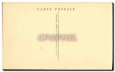 Bordeaux — Place des Quinconces — Wydawca Elces, nr 36 — Rewers