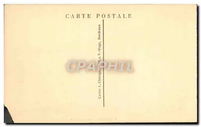 Bordeaux — Hotel de Ville — Editor Elée, n°28 — Verso