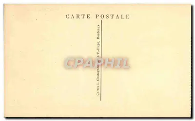 Bordeaux — Wieża Pey-Berland, widok z Placu Pierre-Lafitte — Éditeur Elie — Rewers
