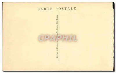 Bordeaux — Plac de la Bourse — Fontanna Trzech Urodzistych — Wydawca L. Chatagné — Rewers
