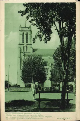 Igreja de Léon — Ao vento das Landas — Gabriel Dufau