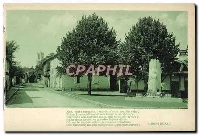 Bilhete postal antigo Leon